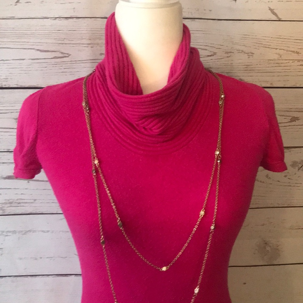 EXPRESS-Hot Pink Top -XS